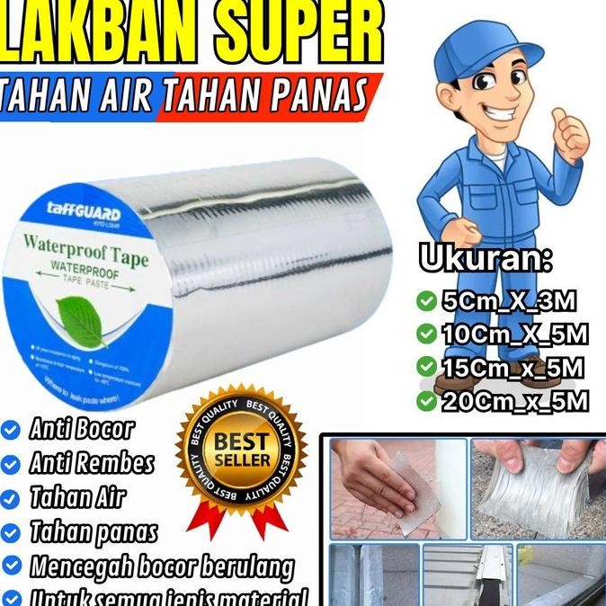 Gratis Best Lem Terpal  Kolam Lakban Solusi Ampuh Penambal Perlengkapan Air Pipa Ledeng Toren Ember 
