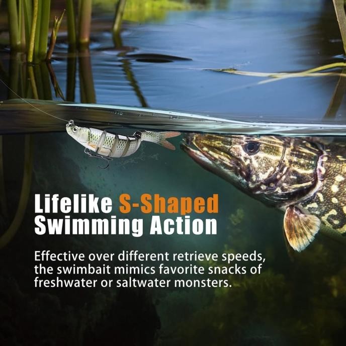 Best Murah Umpan Mata Kail Pancing Mancing Laut Fish Bait Bentuk Ikan Hidup Mirip Fn-56