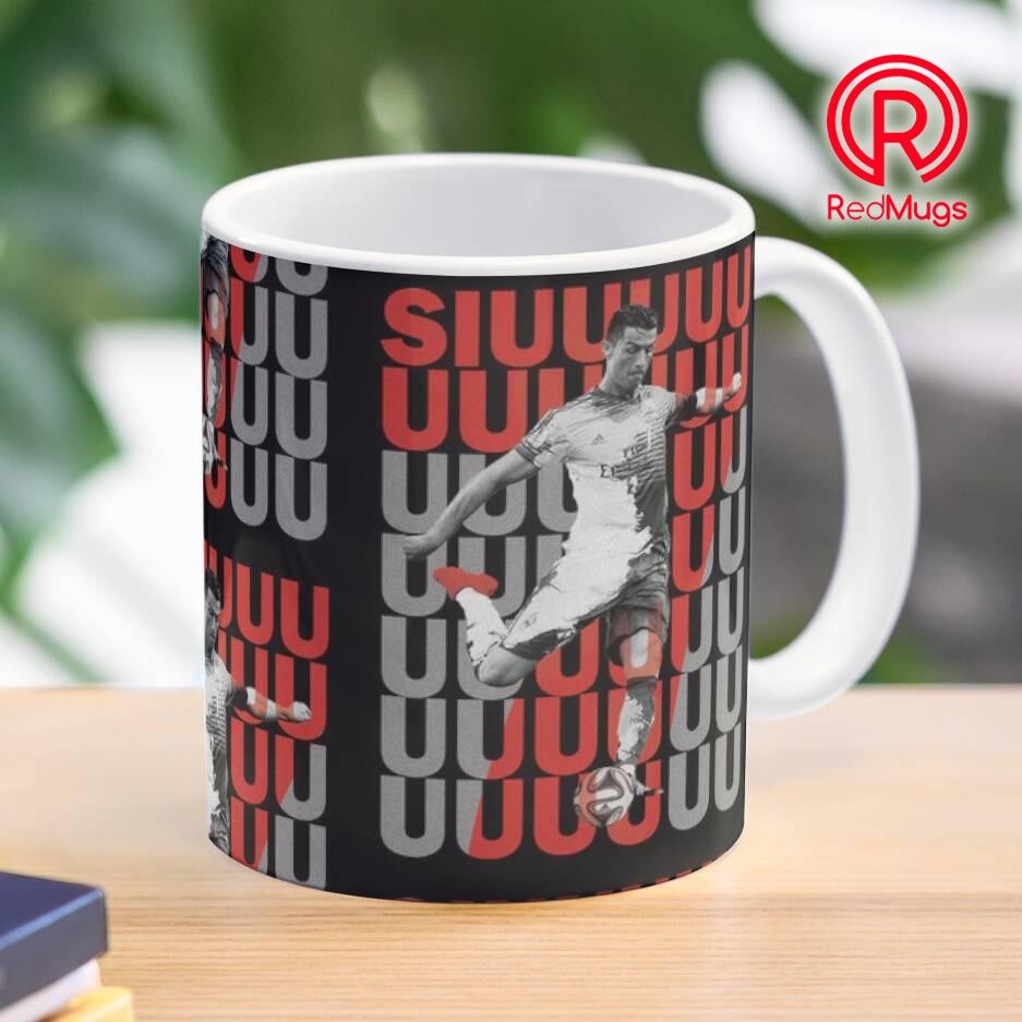 Gelas Mug Siuuuuuu Cristiano Ronaldo Classic Mug