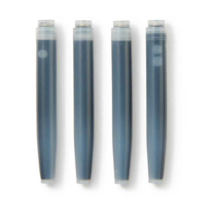 Muji - Polycarbonate Fountain Pen / Refill Catridge || Bolpoint Terbaru Original