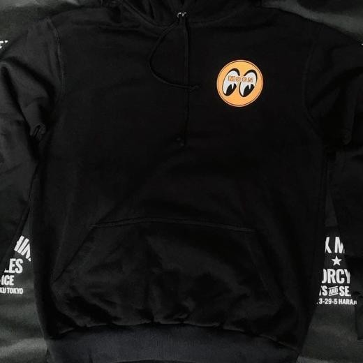 Hoodie Sweater Mooneyes Eyeball Bla Bnwt