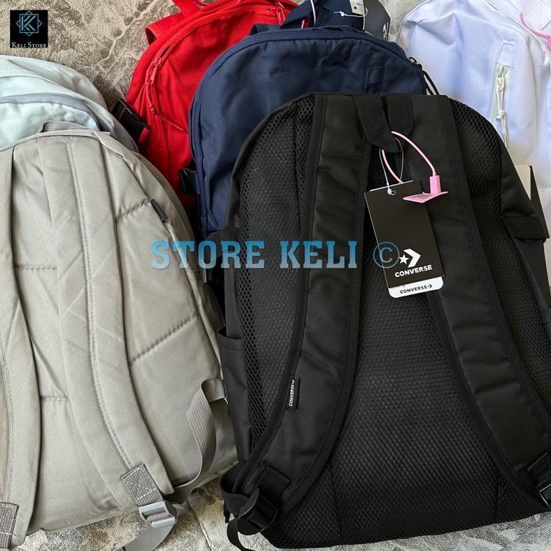 TERMURAH Ransel Converse Classic Kanvas / Backpack Canvas / Tas Sekolah / Kerja / Olahraga / Kuliah 