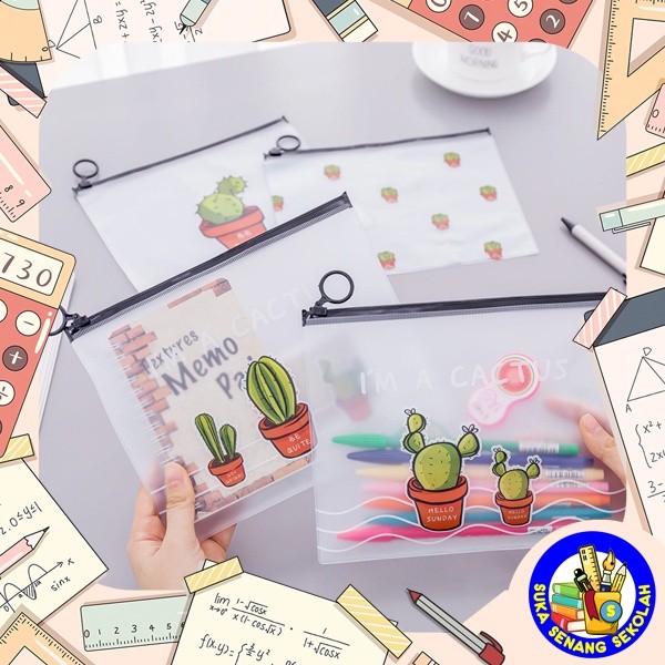 

Map Plastik / File Organizer A5 motif Cactus MF0002