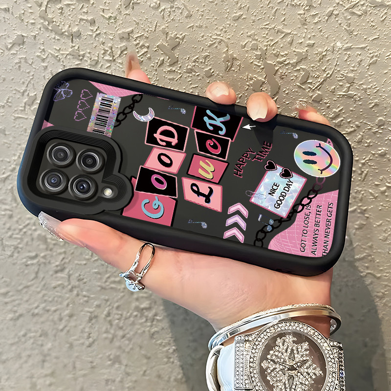 Casing Hp  Untuk Samsung Galaxy A22 M22 Case HP Casing Kesing bahasa Inggris Softcase penutup pelind