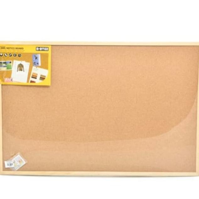

HARGA DISC - Papan Buletin 90x60 cm Cork Board Bi-Silque