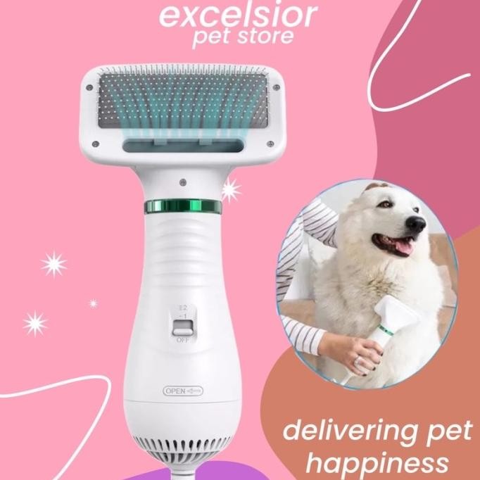 SISIR BLOWER ANJING KUCING 2 / PET COMB DRYER 2 IN 1 2807T