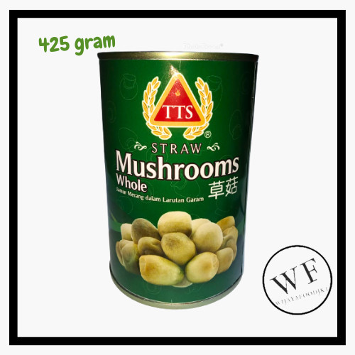 

Tts Brand Straw Mushroom (Whole) 425Gr Jamur Kaleng