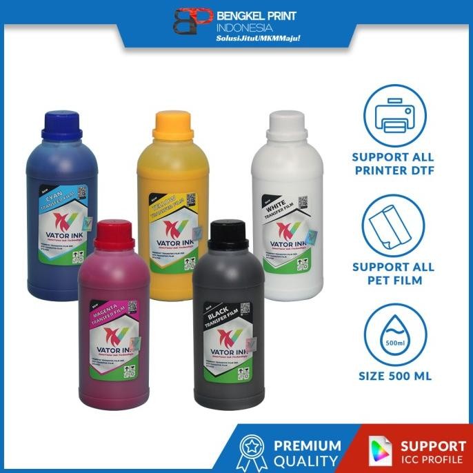 

Tinta Vator Ink Khusus for DTF 500ml