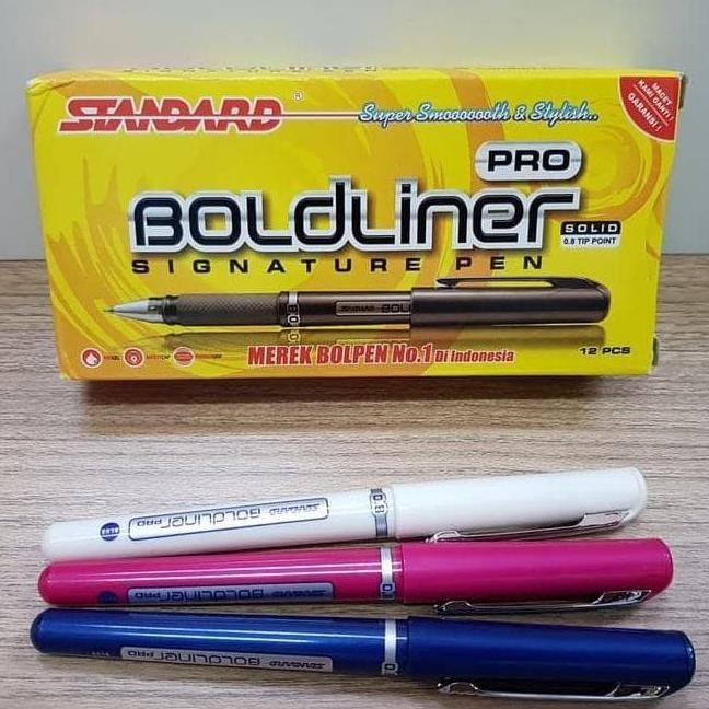 

TERBARU - Bolpen Standard Boldliner Pro