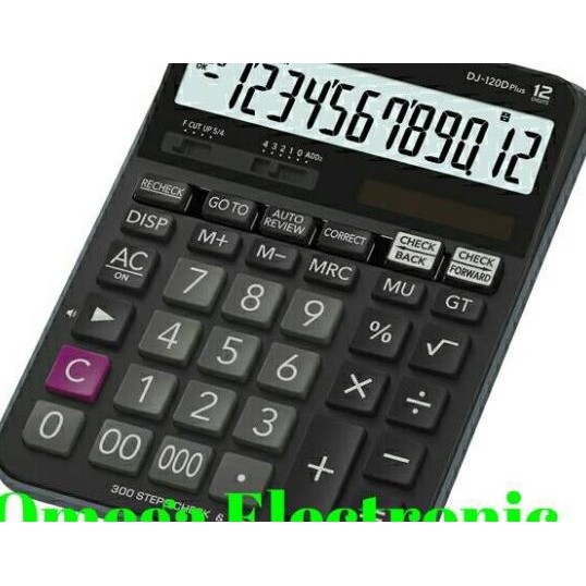 

Casio Calculator Dj 120D Plus - Che & Correct Kalkulator Desktop