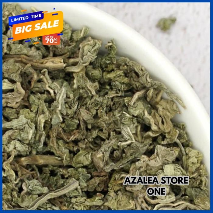 

DAUN MINT KERING / DRIED PEPPERMINT LEAF [PREMIUM] 50 GRAM GRATIS ONGKIR!! BY AZALEA STORE