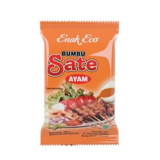 

Saus Kacang Sate Ayam Bumbu Instant 185 Gr Enak Eco Peanut Sauce Kecap