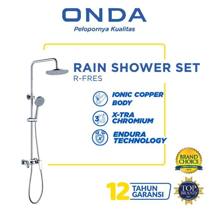 [PROMO] ONDA Rain Shower Set R-FRES