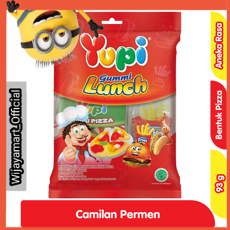 

Yupi Permen Gummy Aneka Rasa 93 g