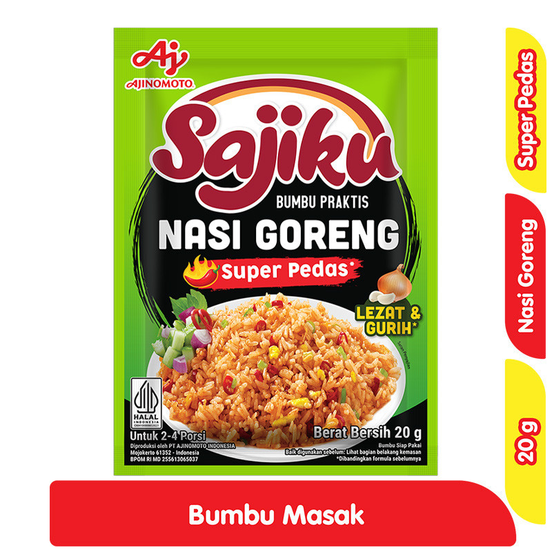 

Sajiku Bumbu Instan Nasi Goreng Pedas 20 g