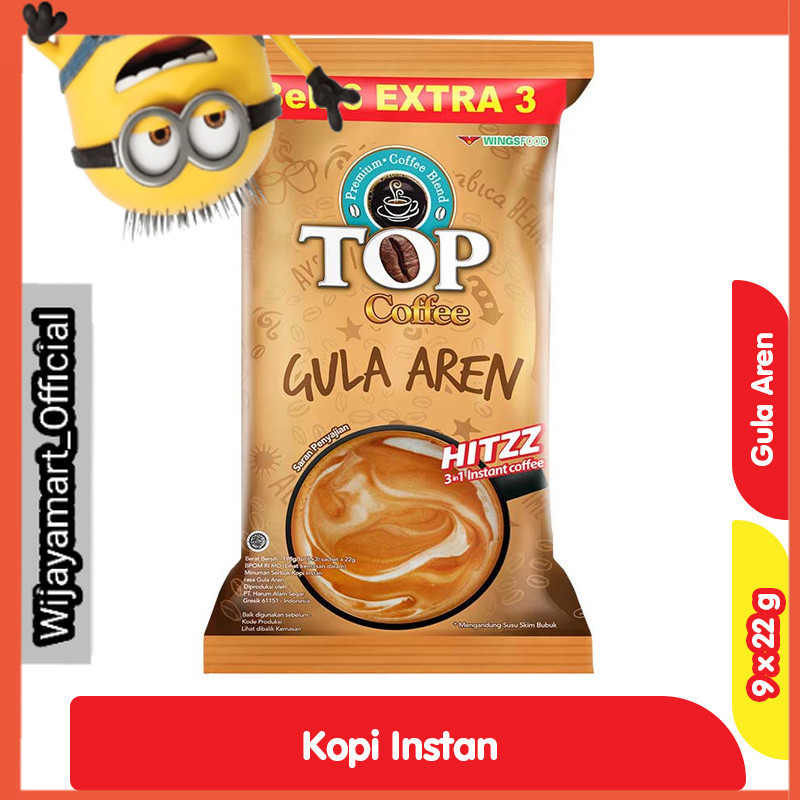 

TOP Coffee Kopi Gula Aren Sachet 9 x 22 g