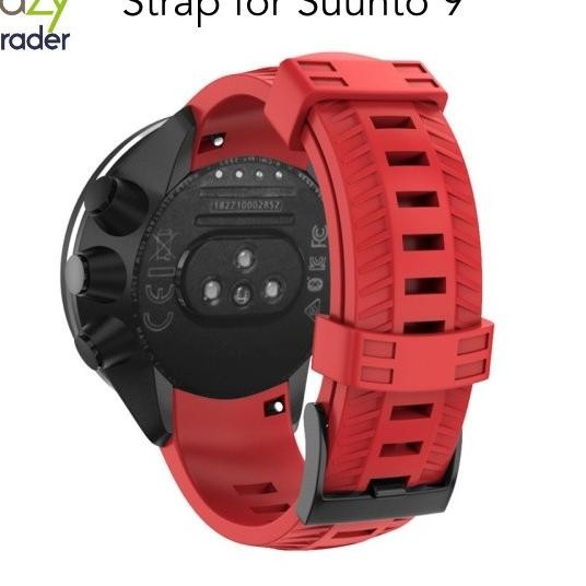 Tali Jam Suunto 9 Baro - Watch Sport Strap - Red
