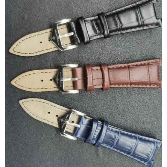 Tali Jam Strap Patek Philippe Nautilus Leather Kulit
