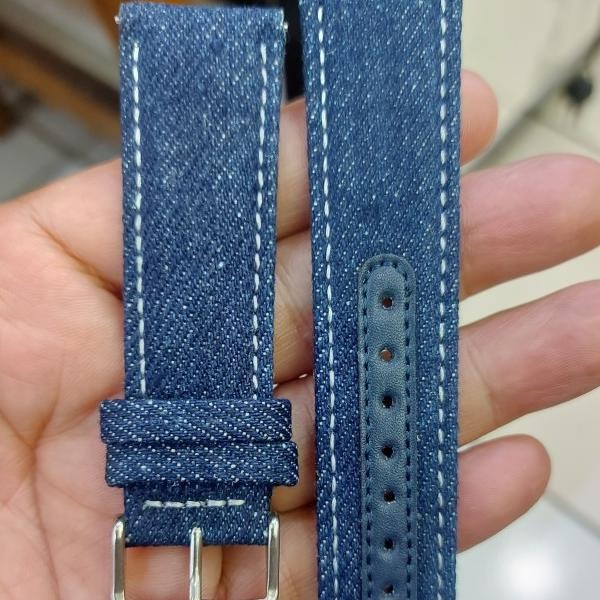Strap/Tali Jam Tangan Denim Guess W0040G6/W0289L1