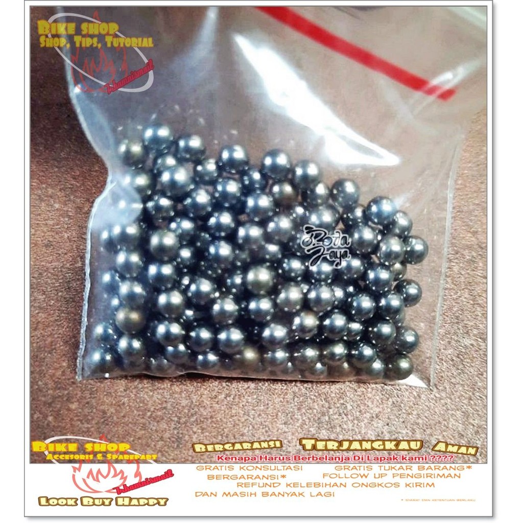 PELOR - STEEL BALL 1/8" BESI Sepeda MTB BMX