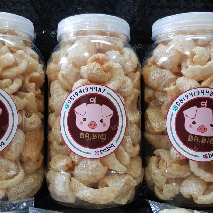 

Terlaris KERUPUK KULIT BABI CHICARON DOROKDOK NON HALAL TOPLES KECIL 100 gr SALE