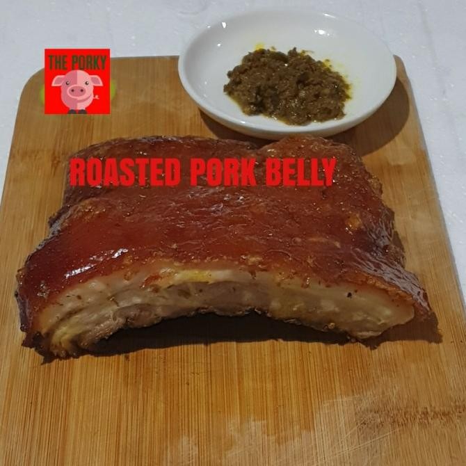 

ROASTED PORK BELLY SAMSAM BABI GULING PANGGANG BERBUMBU-BALI @500GRAM