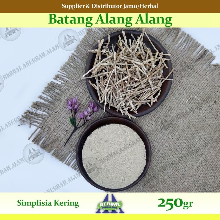 Batang Alang Alang (Kering) 250Gr | Imperata Cylindrica | Ilalang - 100% Murni #Herbal