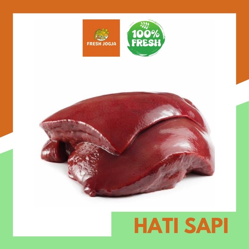 

Hati Sapi Segar per 250gr | Fresh Jogja