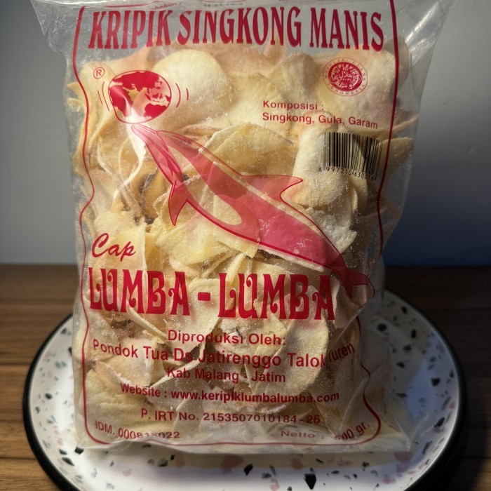 

TERMURAH Keripik Singkong Lumba Lumba 500 Gram Asin & Manis