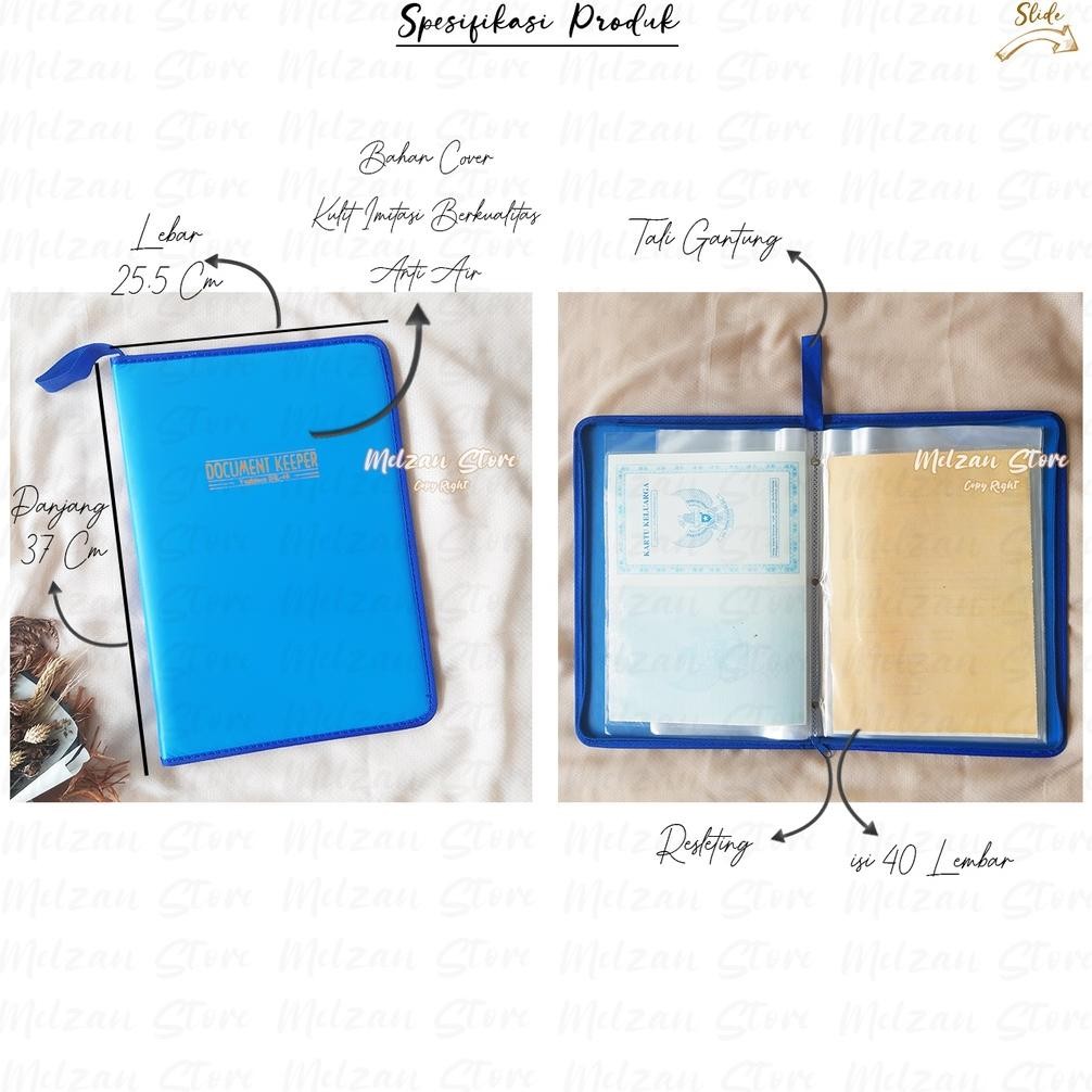 

SALE Map Dokumen Anti Air Resleting isi 40 Lembar / Map Ijazah / Map Resleting / Map Organizer jk-54