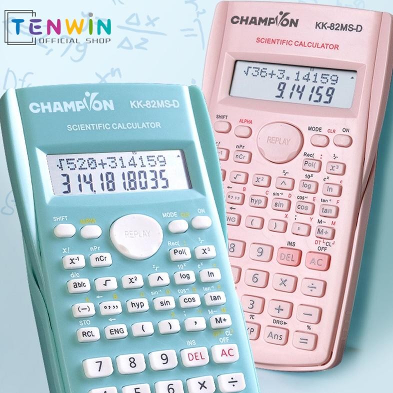 

dvc-78 Champion Kalkulator Color Function Scientific Kalkulator 24 Fungsi Kalkulasi 5 Warna 1700 scientific calculator -Tenwin Sale