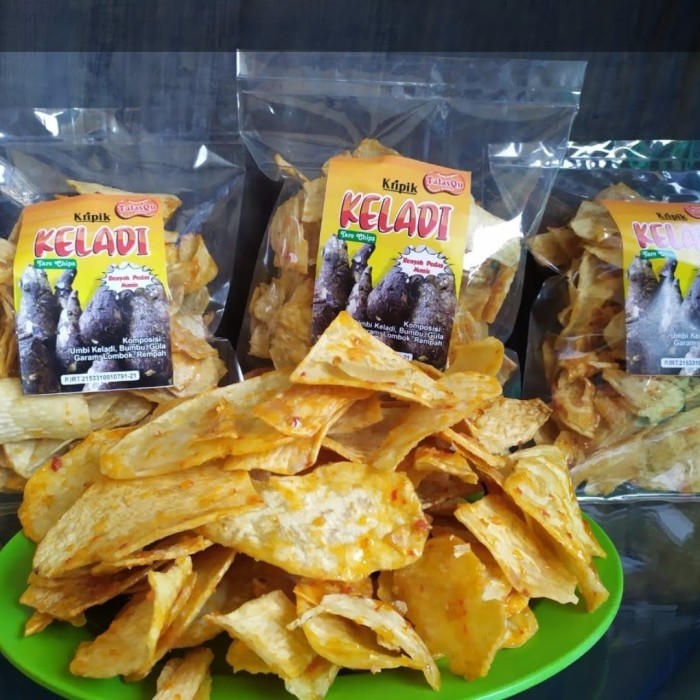 

TERLENGKAP keripik keladi khas papua 250 gr