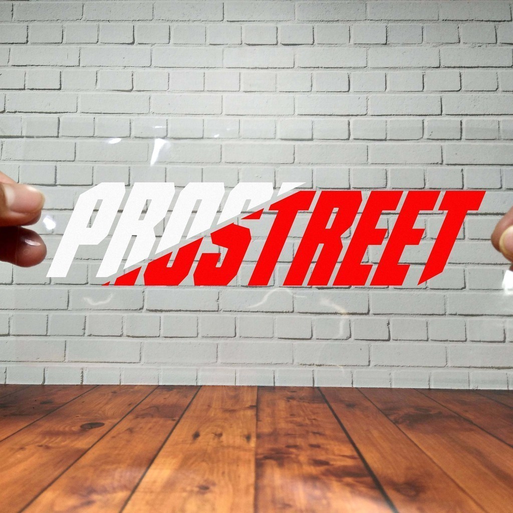 Cutting Stiker Pro Street Variasi Motor Mobil Sticker Timbul Keren Nyala Dasbor Spakbor Visor Body K