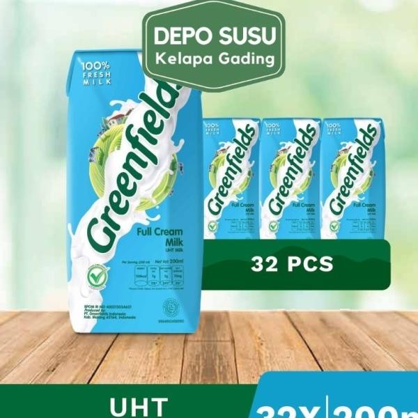 

Susu Greenfields 200Ml X32 Full Cream Choco Malt Strawberry Greenfield
