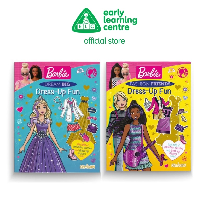 

Addo Barbie Dream Big Dress Up Sticker Book - Buku Stiker Anak