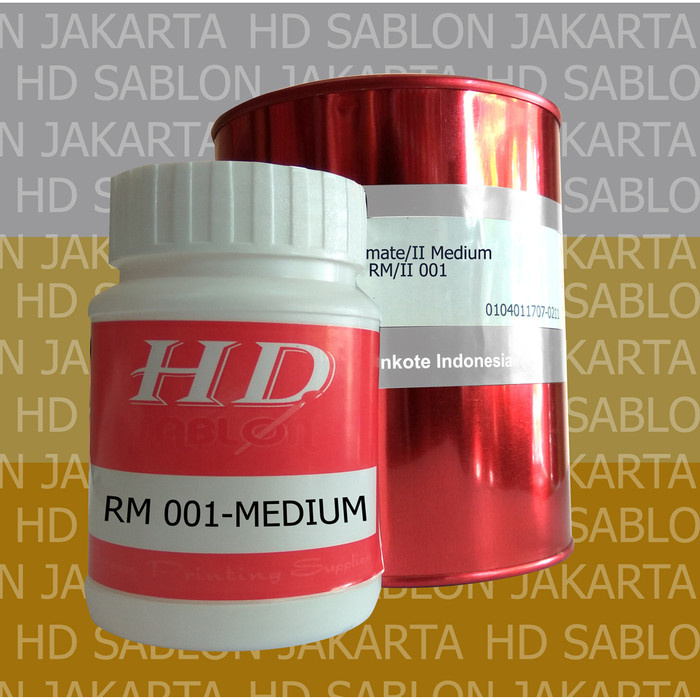 

TINTA SABLON PLASTIK ROYALMATE MEDIUM UNTUK EMAS & SILVER