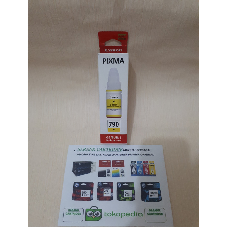 

TINTA CANON 790 YELLOW ORIGINAL