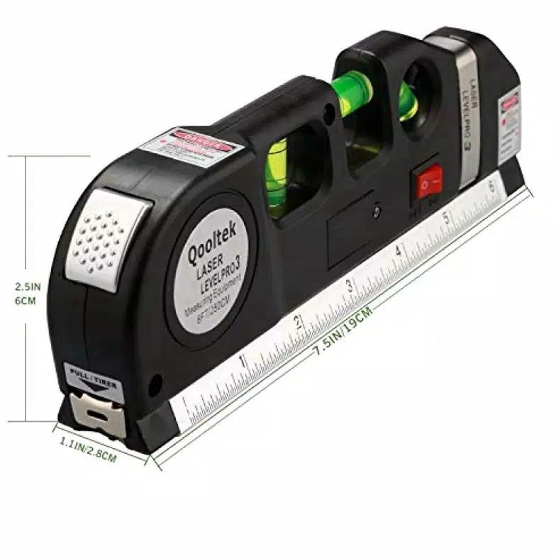 

ty-65 Fixit Level Pro 3 Penggaris Laser Waterpass Digital Level Measure Tape Aligner Ruler Premium