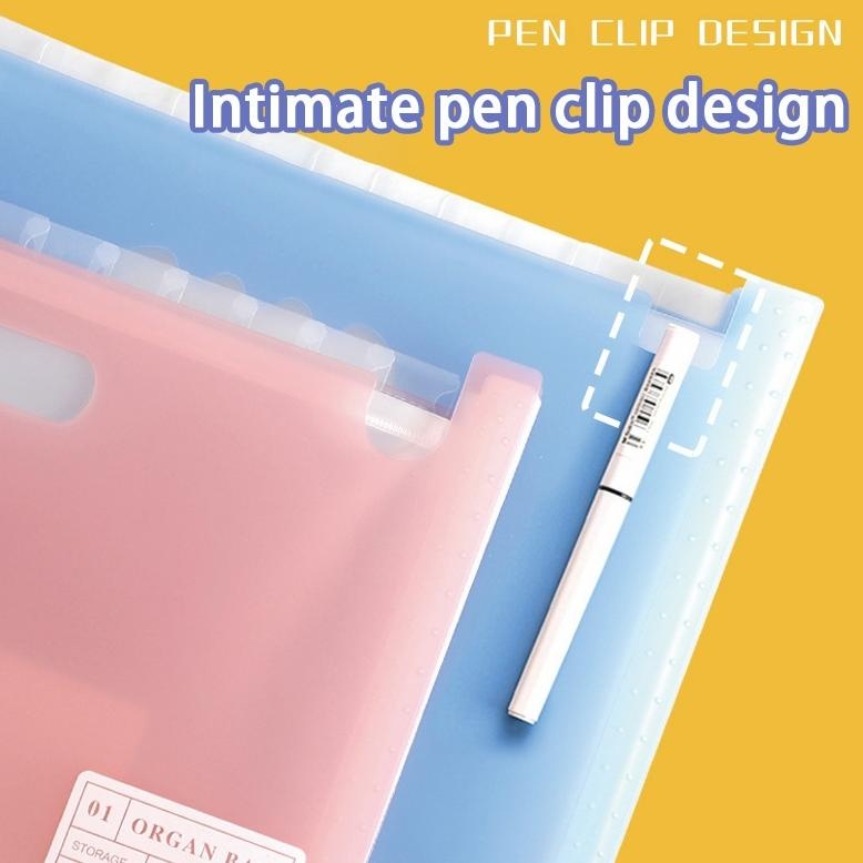 

TERMURAH Standing file A4/ File folder document bag/ Tas dokumen file 13 sekat Ez23