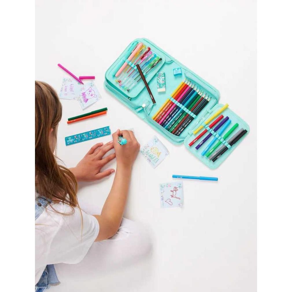 

IQR-914 Smiggle Midi Zip Kt Stationery Gift set Premium