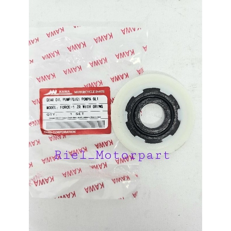 Gigi Pompa Oli (KAWA) F1zr / Force 1 / Fizr plastik rata gear pump oil only KAWA