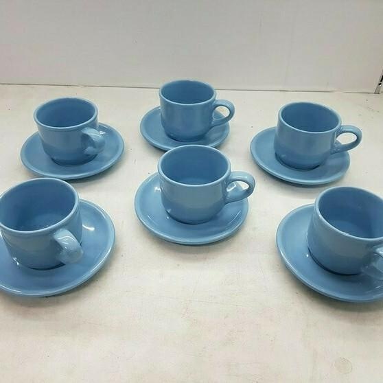 Cangkir Set Nikura Isi 12 Pcs - Gelas Tea / Coffee Set Nikura 12Pc