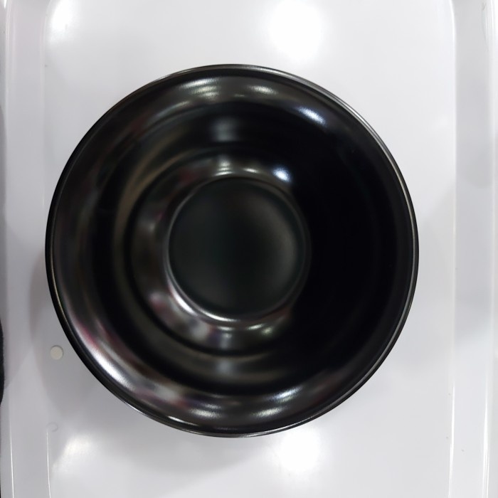 *#*#*#] Mangkok Hitam Warna Melamin Glossy Premium Onyx 7" Saji Nasi Sayur Sup