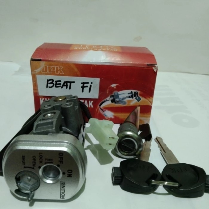 KUNCI KONTAK SET BEAT FI TAHUN 2012 - 2015 + KUNCI JOK BELAKANG (JPK)