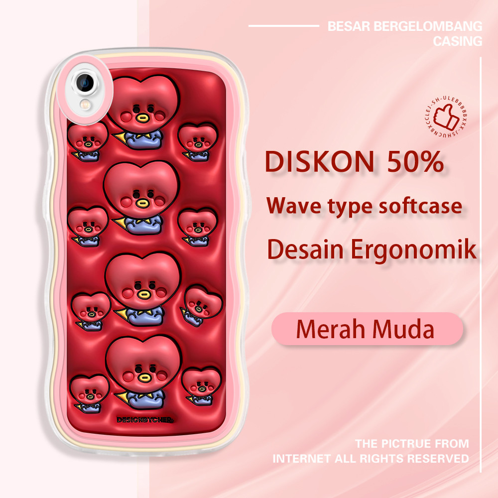 jinsouwe OPPO A37 A38 A37F A53 2020 A52 A54 2021 A55 A57 2022 A59  Casing Handphone  BTS Kim TaeHyun