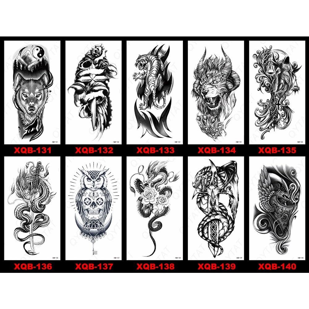 [ Wu TS ] TEMPORARY TATTOOO – XQB 131-140