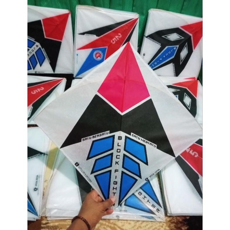 gjk-25 [ isi 30pcs layangan ] LAYANGAN SUKHOI BLOCK FIGHTER, LAYANGAN LOMBA Hemat