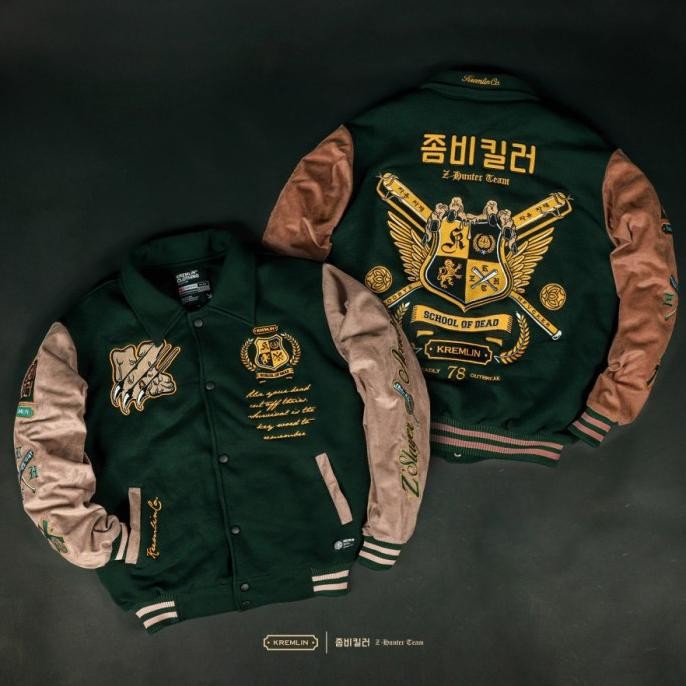 Kremlin Varasity Jaket- Z Academy Kekinian