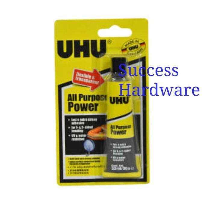 

UHU GLUE UHU ALL PURPOSE POWER 33 ML LEM MULTIFUNGSI 33 ML 140BZ4 per