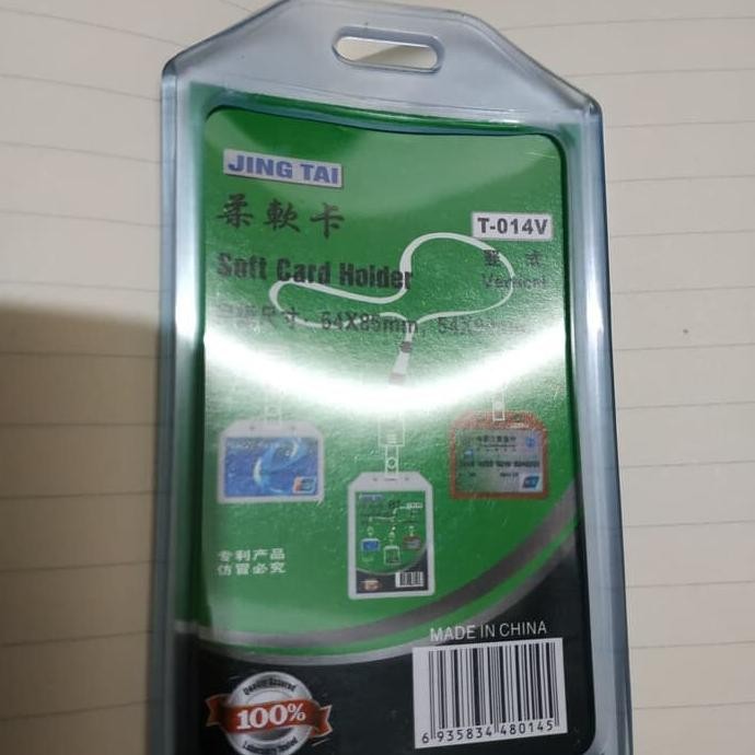 

Tempat id card Double T014V Tranparant 140BZ4 suku cadang